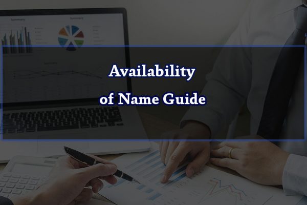 Availability of Name Guide